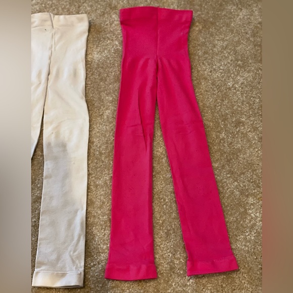 5 piece girls lot size 6 / 6x dresses / tunic tops, tights, footless leggings - Picture 8 of 13